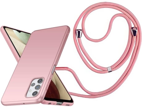 Funda Samsung A32 4G Turtleshell Rígida con Collar Rosa