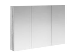 Maison Exclusive - Armario Con Espejo De Baño Gris Sonoma 100 X 14,5 X 70 Cm