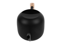 Regadera Metálica Con Mango De Madera Y Boquilla Larga, 1,2 L, Para Plantas De Interior Y Exterior.