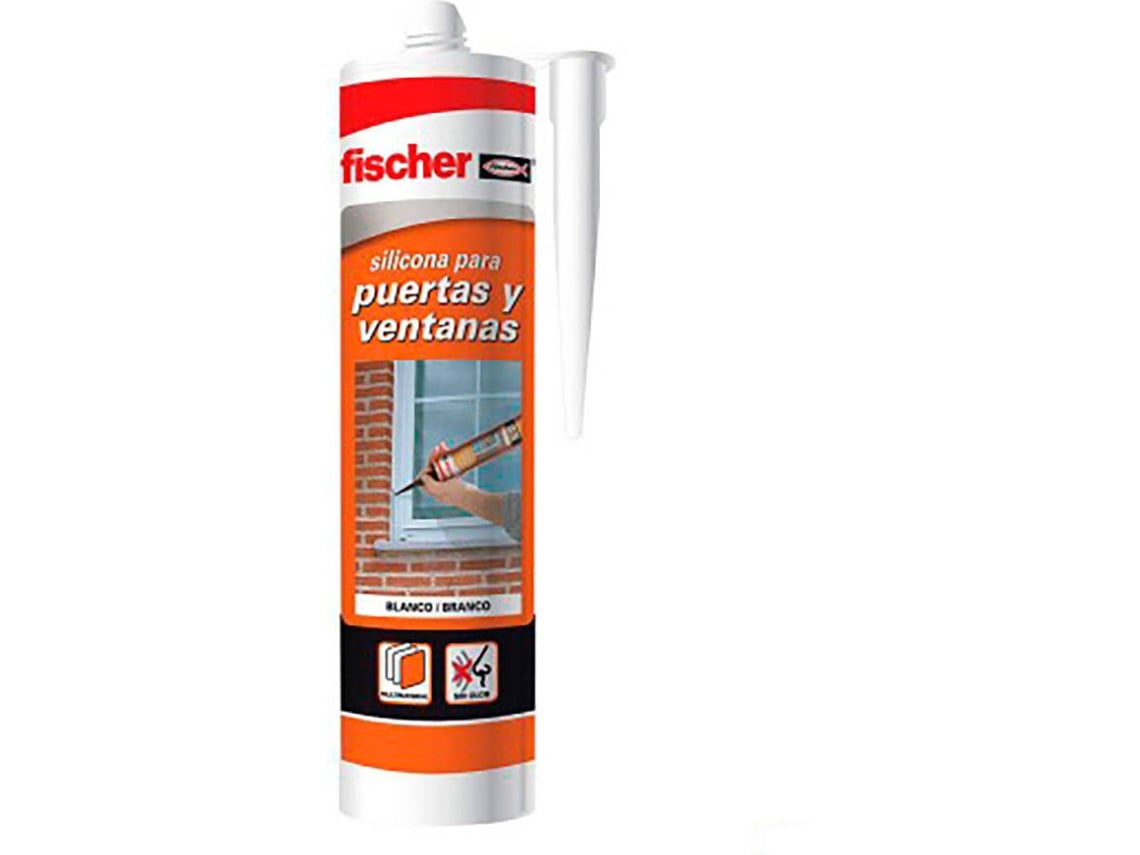 Silicona FISCHER Neutra para Puertas y Ventanas Transparente 505445