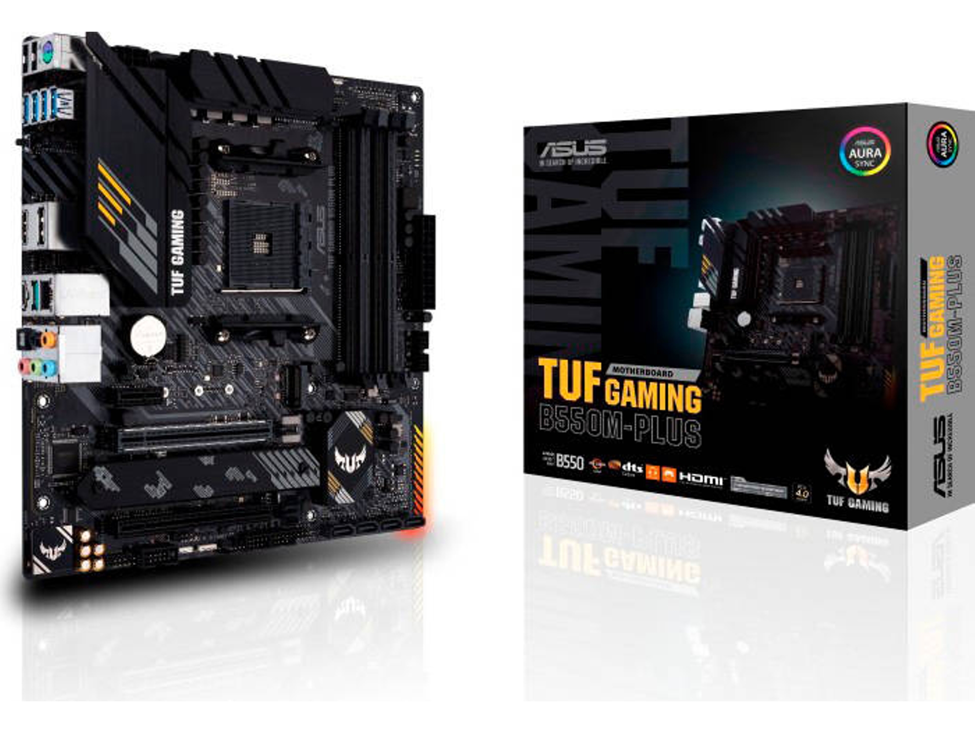MOTHERBOARD ASUS TUF GAMING B550M-PLUS