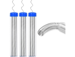 3pcs Alambre De Soldadura Sin Plomo 0.8mm Con Núcleo De Colofonia, 12g, Portátil Para Reparaciones Electrónicas Y Componentes