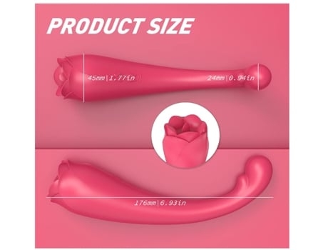 Vibrador TURMIN Crzzh062927 Rojo