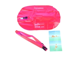 Boya de seguridad duradera para natación al aire libre, ideal para entrenamiento.