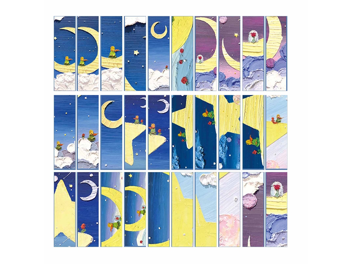 Marcadores De Libros De Tema Cartoons Y Rosas, Tarjetas De Cartulina Para Seguimiento De Lectura Y Scrapbooking