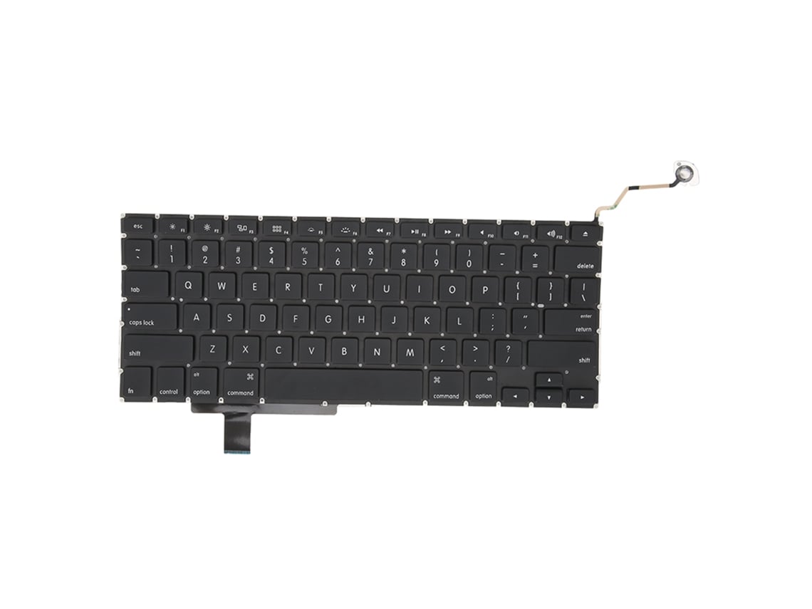 Teclado (para modelos Apple Macbook Pro de 17 pulgadas de 2009 a 2011, para uso como repuesto)