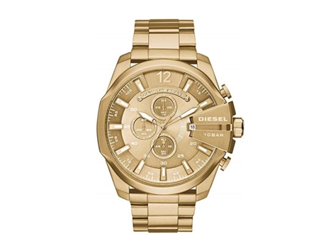Reloj DIESEL Hombre (Acero Inoxidable - Dorado)