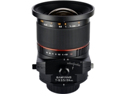 Objetivo SAMYANG TS-24mm F3.5 Nikon (Negro - Encaje: Micro 4/3 - Apertura: f/3.5 - f/22)