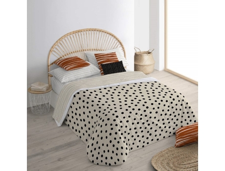 Funda Nórdica con Botones BELUM (220 x 220 cm - Algodón Orgánico - Beige)