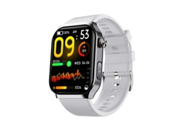 Reloj Inteligente Yizhood F700 De 2,1 Pulgadas Con Mini Rastreador De Salud Y Monitor De Imc (blanco)