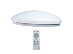 Bj-lâmpada De Teto Led Com Controle Remoto, Brilho E Temperatura Ajustáveis, 24w, 260mm, Para Sala De Estar Interior