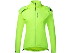 Chaqueta Impermeable Ligera Para Mujer, Chaqueta Para Correr/senderismo, Alta Visibilidad, Transpirable E Impermeable.