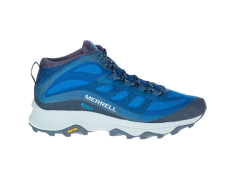 Zapatillas de Hombre para Caminar MERRELL Moab Speed Mid Azul (41)