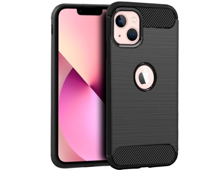 Funda COOL para iPhone 13 Gris Carbón Negro