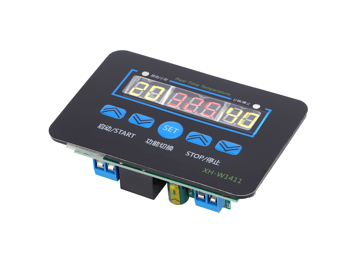 Controlador De Temperatura Para Display De Ventana -19-99℃ Módulo Termostato 220v Para Sistemas De Aire Acondicionado