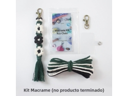 Handweaving Little Daisy Keychain Set, com Tutorial para Iniciantes, Diy Daisy Tassel Keychain Lanyard Pendant MDUG