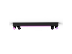 Foco empotrable Centris Spot de 4 luces, color blanco, negro V2, PHILIPS
