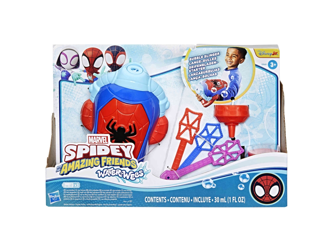 Spidey Waterwebs Lanzaburbujas Spider-Man