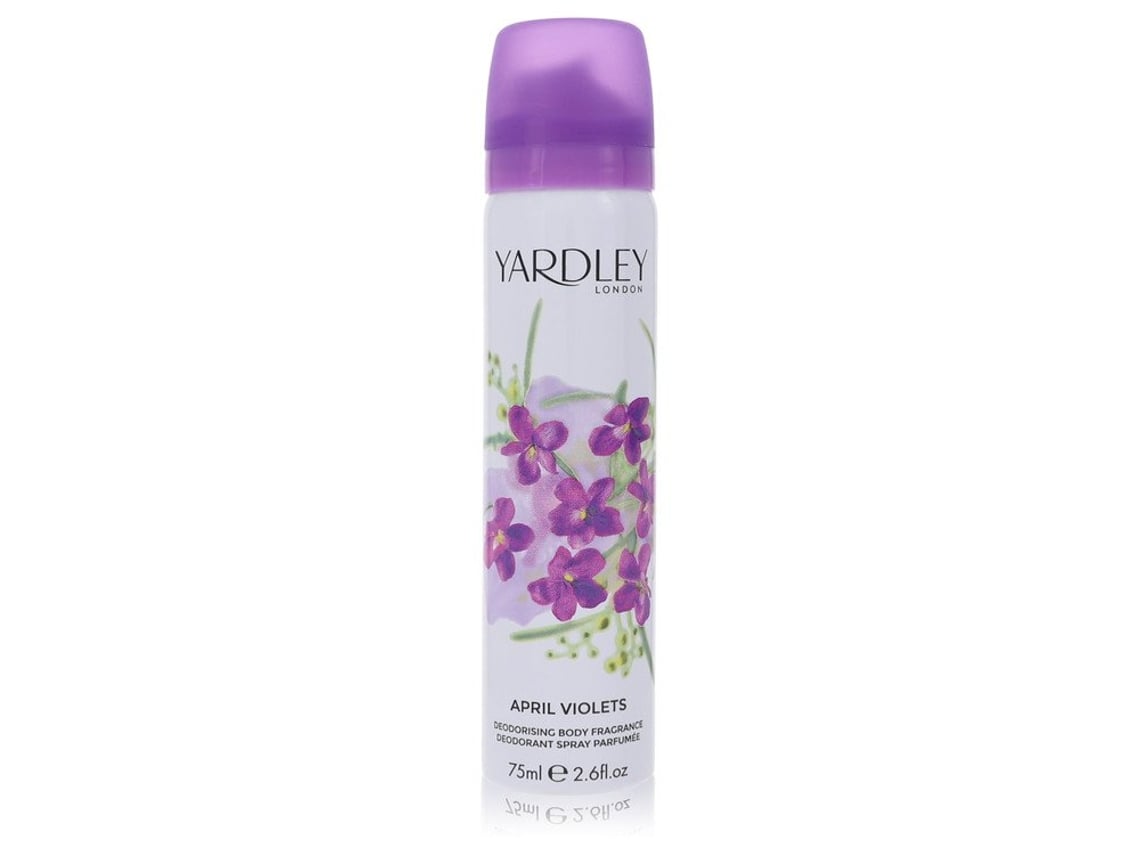Spray Corporal Femenino April Violets YARDLEY LONDON Body 2.6 oz for Women (77 ml)