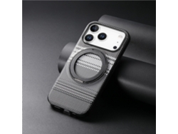 Funda Para Iphone 17 Pro Max, Piel Sintética Ultrafina, Magnética, Carga Inalámbrica, Borde De Tpu Suave.