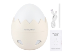 Humidificador Ventilador Luz Nocturna USB Hogar Oficina