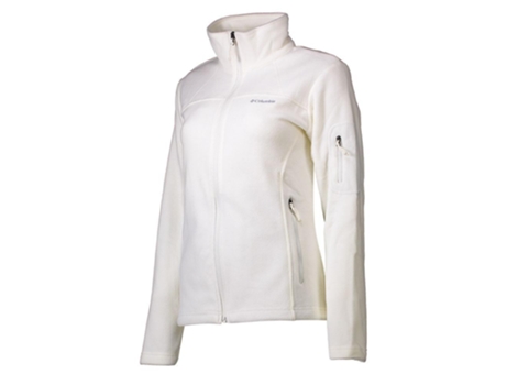Abrigo Polar para Mujer COLUMBIA Fast Trek Ii Blanco para Esquí (XS)