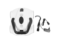 Robot aspirador inalámbrico para piscinas IPX8, color blanco, enchufe europeo.
