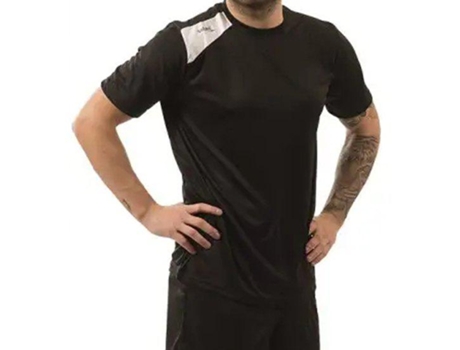 Camiseta de Hombre SOFTEE Full Tenis Negro (6 años)