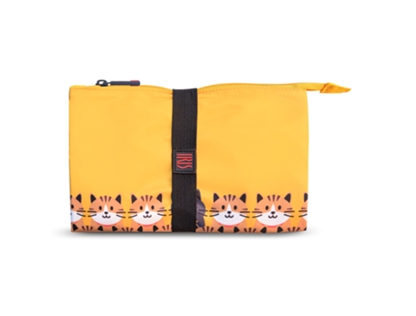 IRIS Snack Bag Friends Bolsa Porta Meriendas Infantil Flexible Y Plegable Cats