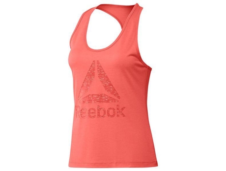 Camiseta de Mujer REEBOK Nan Naranja (M)