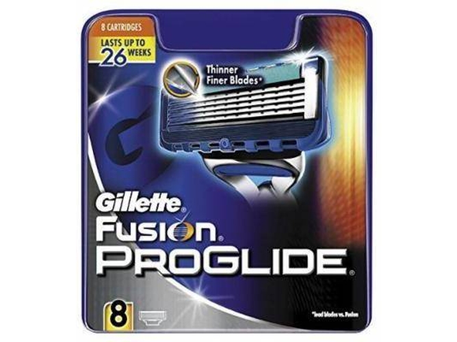 Lamina de Afeitar GILLETTE Fusion Proglide 8'S Man ,