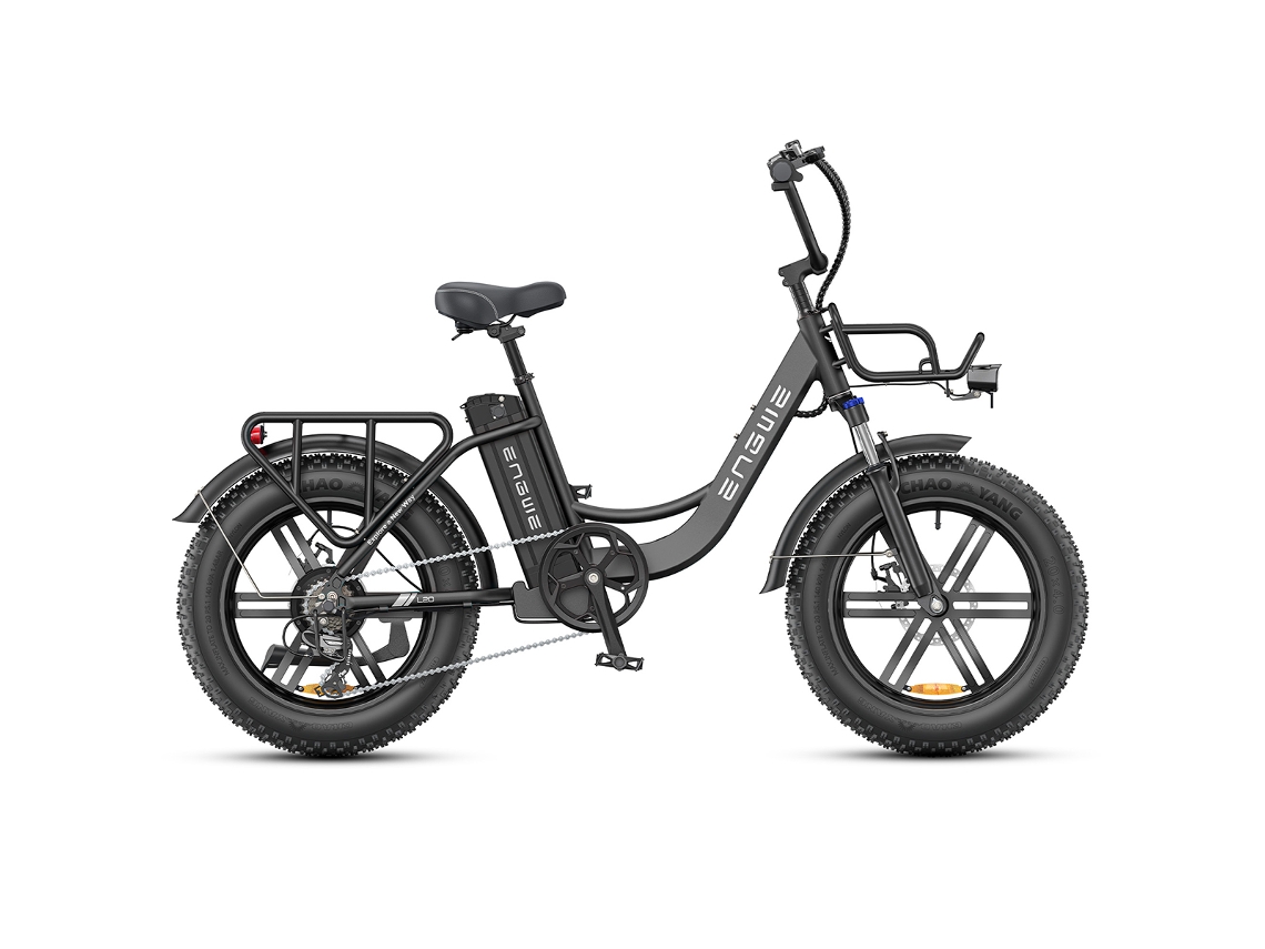Bicicleta eléctrica Engwe L20 Boost para adultos, batería de 48V 13A, cambios Shimano de 7 velocidades