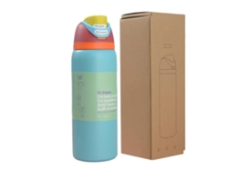 El servicio incluye: Botella Térmica de Acero Inoxidable con Pajita de 32 Oz.