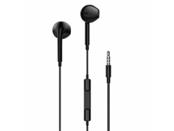 Auriculares Com Fio E Microfone Integrado Jack 3.5mm Accetel Ep1815 Preto