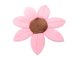 Alfombrilla De Baño Para Bebé Con Diseño De Girasol Y Soporte Para La Cabeza, Esponja De Felpa Corta.
