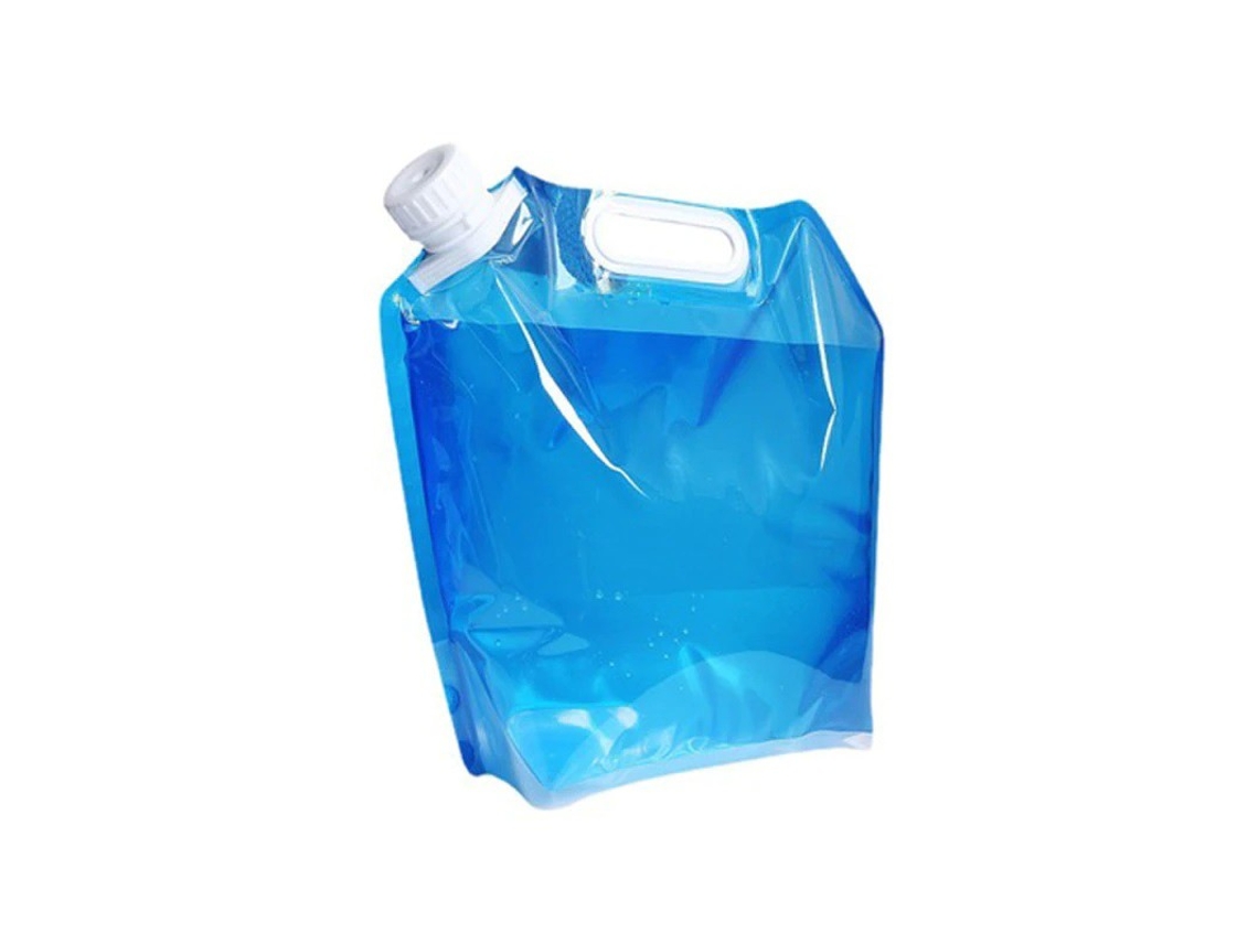 Bolsa De Agua Plegable Para Exteriores GOEIK Azul De 10 Litros