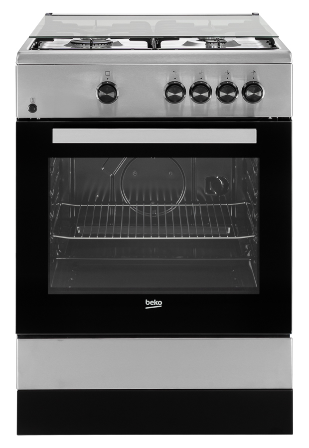 Cocina BEKO FSG62000DXL (64 L - Gas Butano-propano - Inox)