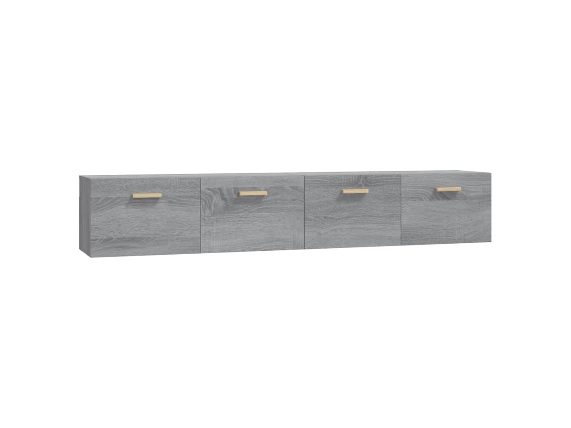 Conjunto de 2 armarios de pared Sonoma EXCLUSIVE gris Derivative (100 x 36,5 x 35 cm)
