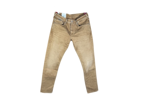 Pantalones de Hombre PEPE JEANS Stanley Mezclilla Marrón (33)