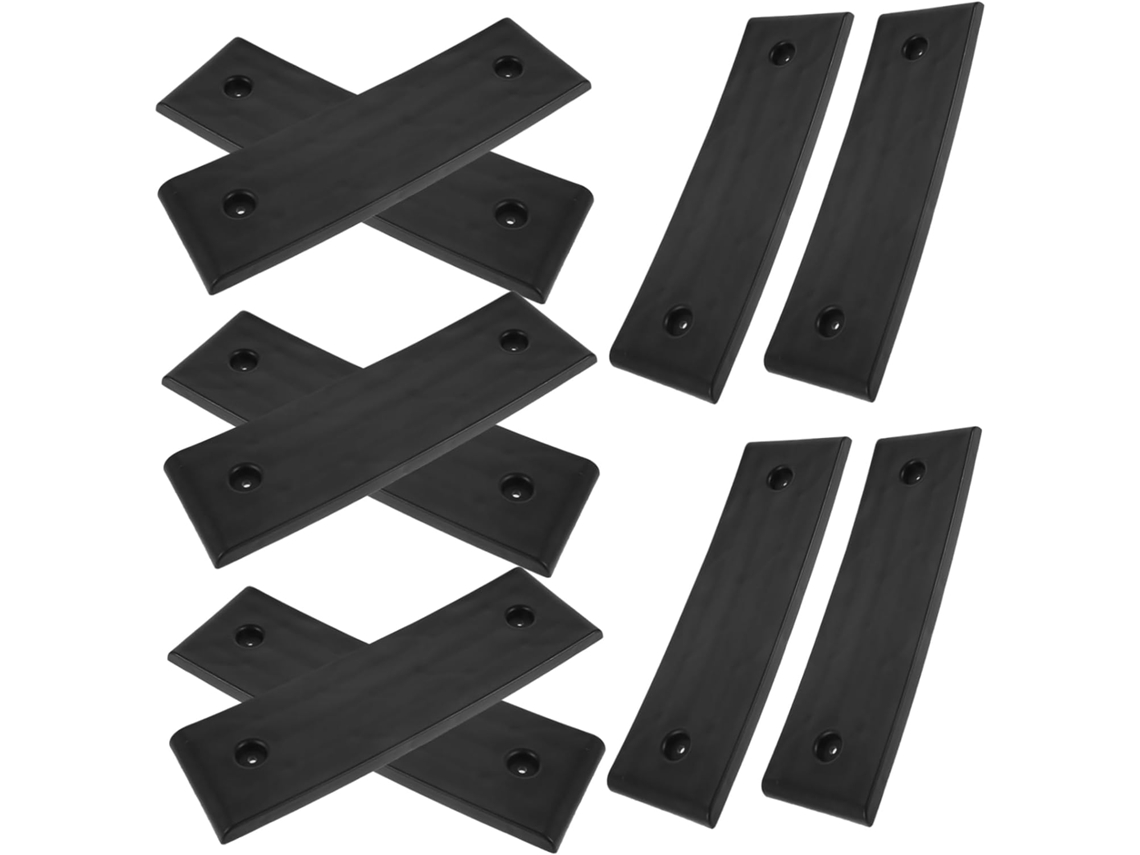 Paquete De 10 Planeadores Negros De 3 Capas, Doble Capa, Material Impermeable.
