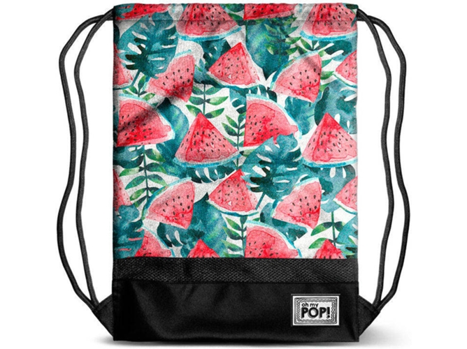 Bolsa de Deporte KARACTERMANIA Oh My Pop: Watermelon ( 48x35x1cm)