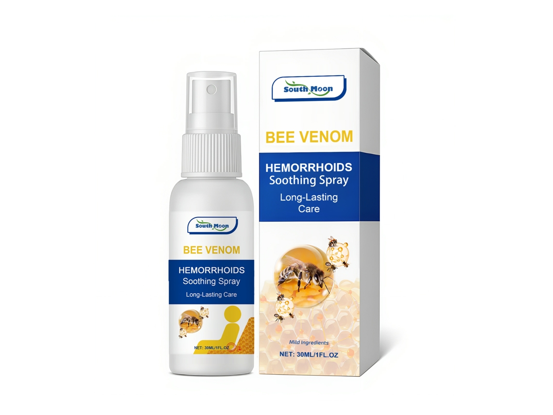 Spray analgésico de veneno de abeja para la zona perianal.