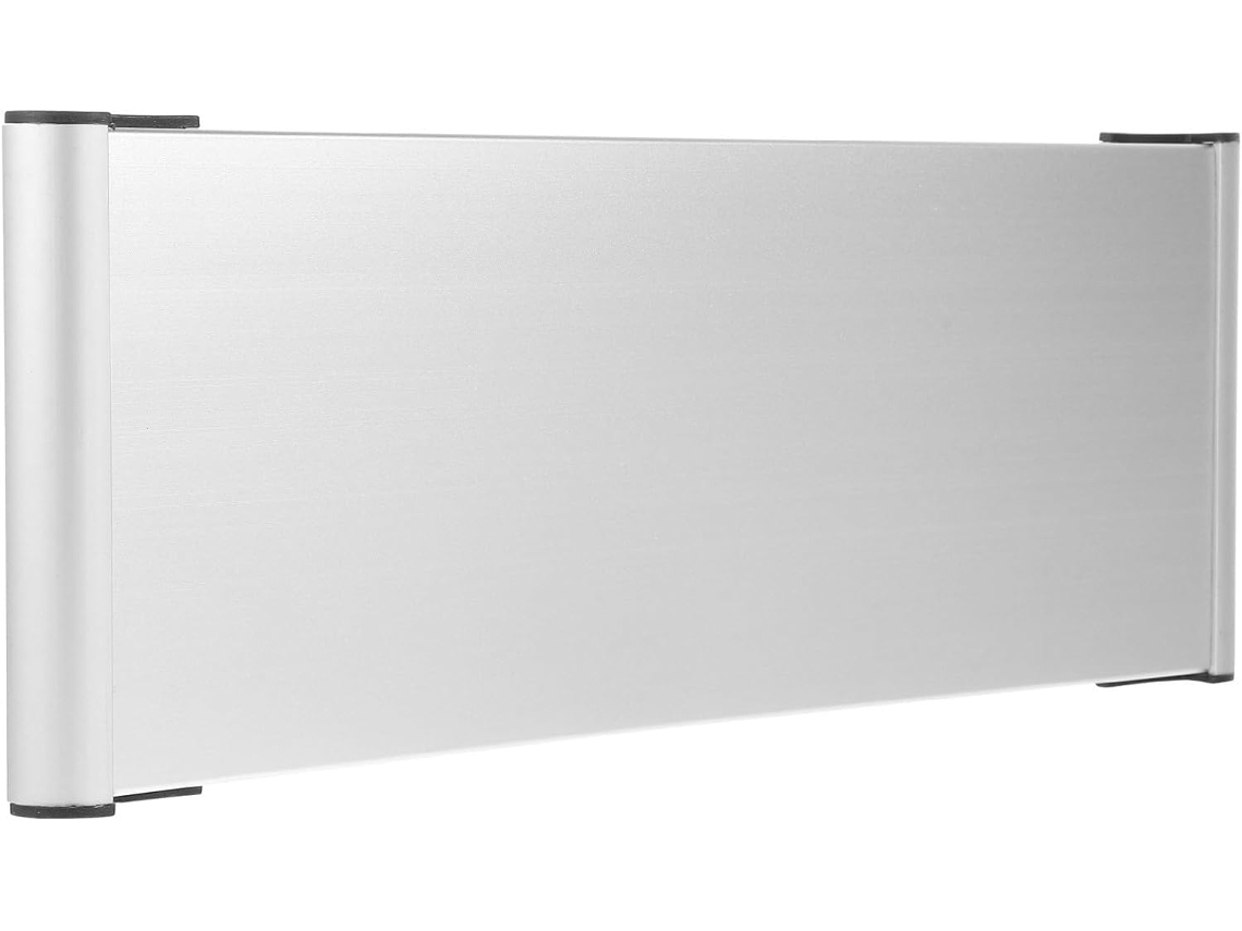 Placa De Identificación De Puerta De Aluminio De 12x28 Cm (en Cm) Letrero De Pared En Blanco