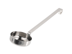 Cuchara Versátil De Acero Inoxidable Para Salsa De Pizza, Cuchara Medidora Plana.