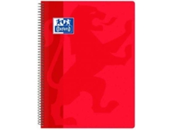 Cuarderno OXFORD Classic Espiral (Rojo - A4 - 21x29.7cm)