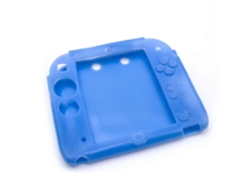 Estuche Vhbw Estuche Compatible Con Consola De Juegos Nintendo 2ds, Controlador - Silicona Azul