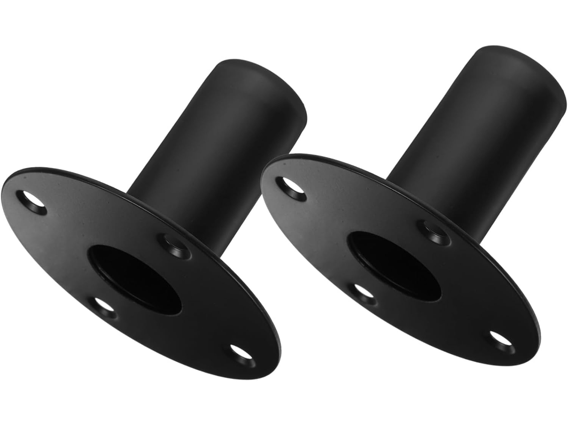 Soporte de altavoz de aleación de aluminio para audio profesional, base estable de 107 x 80 mm, paquete Gokoco