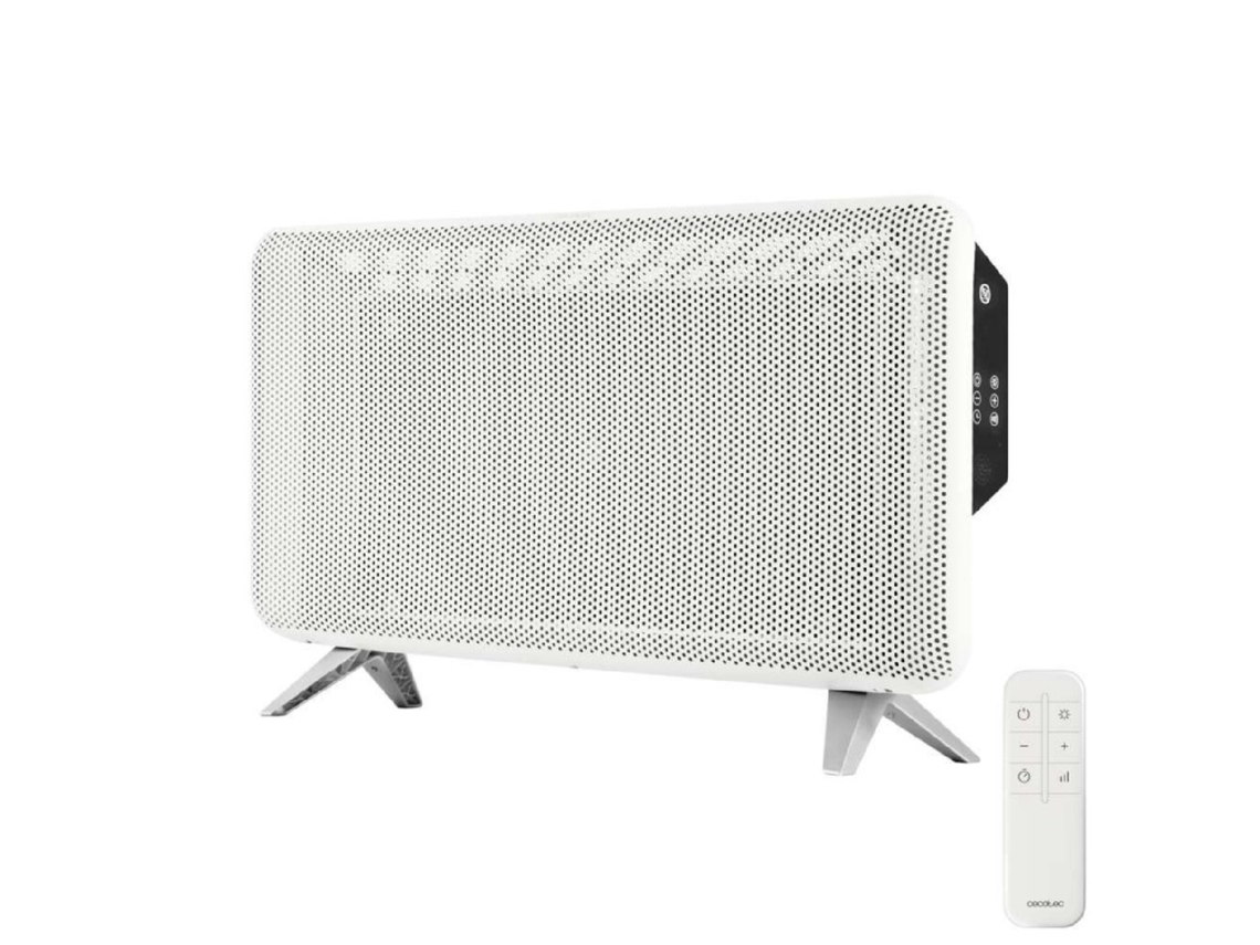 Cecotec Radiador Eléctrico Con Mando A Distancia Readywarm 2000 Graphene. 1800w, Termostato 15-40ºc, Bajo Consumo