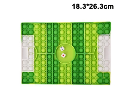 1 Uds. Juego de tablero de ajedrez Pop, juguetes sensoriales de burbujas, tablero de dados, juego de mesa grande, herramientas para aliviar el estr...