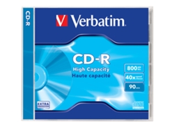 43427 CD en blanco CD-R 800 MB 1 pieza(s) VERBATIM